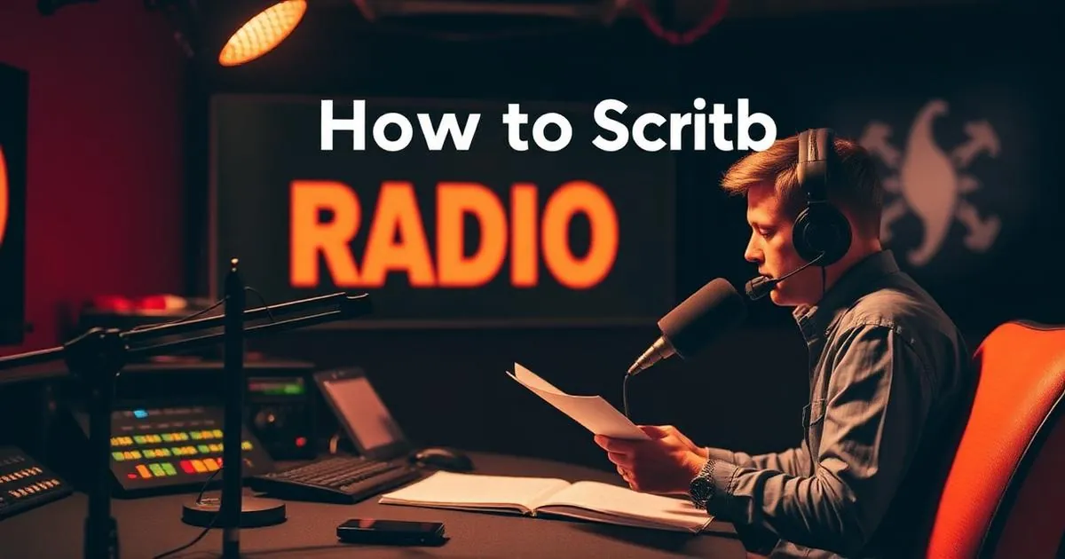 Pure Script Radio V2 How to Script a Radio Show | OnAir Studio